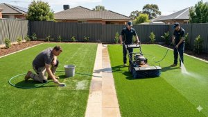 DIY Turf Cleaning vs Professional Turf Cleaning