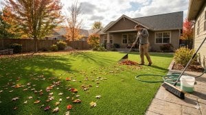 seasonal turf cleaning checklist