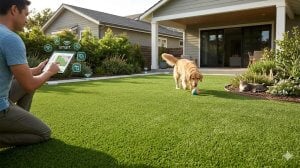 Designing a Smart, Pet Safe Synthetic Turf Lawn