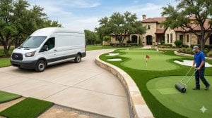 Luxury Golf Turf Installation for San Antonio