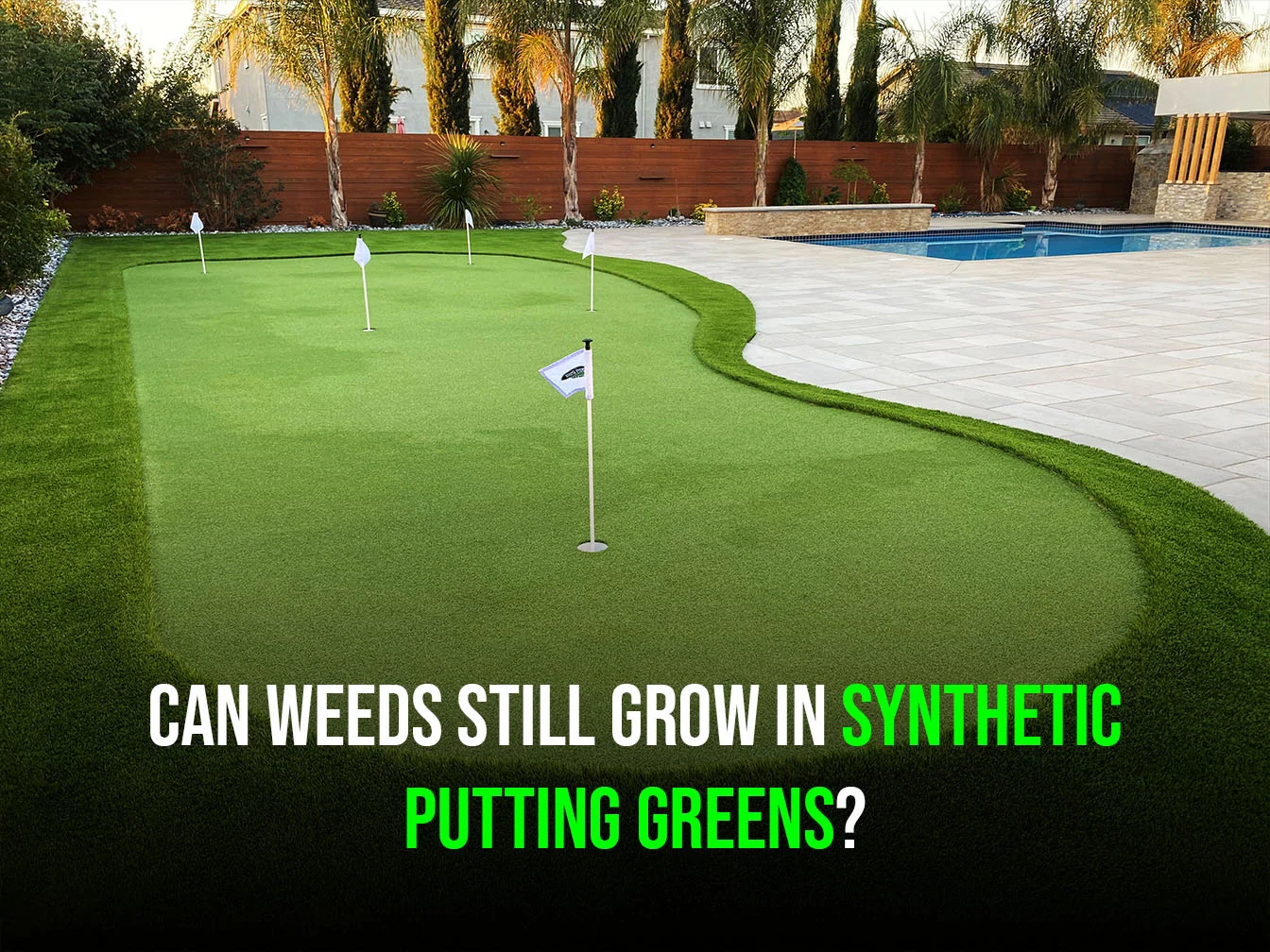 Artificial Grass in San Antonio, TX for Weed-Free Putting Greens