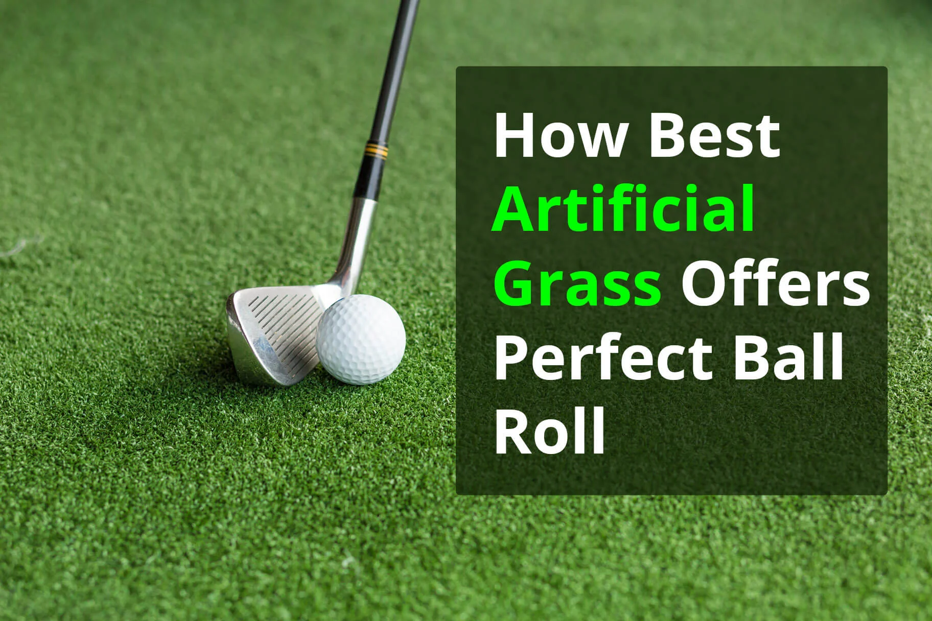 How Best Artificial Grass Offers Perfect Ball Roll_Amazing 2