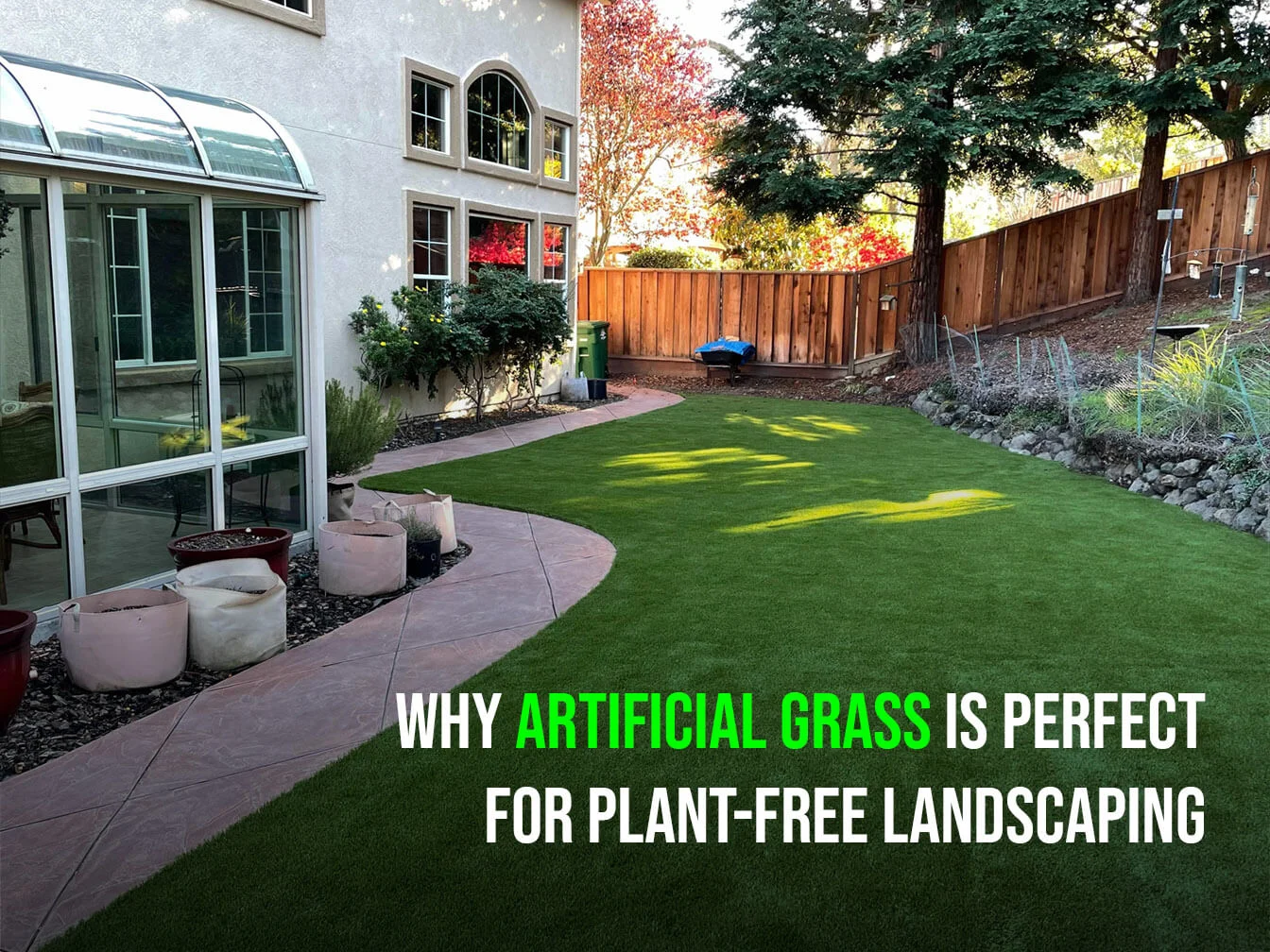 Why Artificial Grass Is Perfect for Plant-Free Landscaping