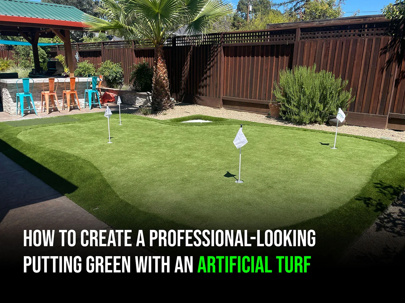 How To Create a Professional-Looking Putting Green With an Artificial Turf-AMZ2