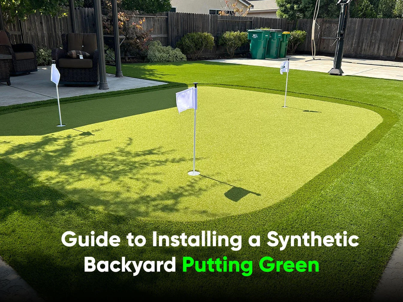 5 Guide to Installing a Synthetic Backyard Putting Green - Amazing 1