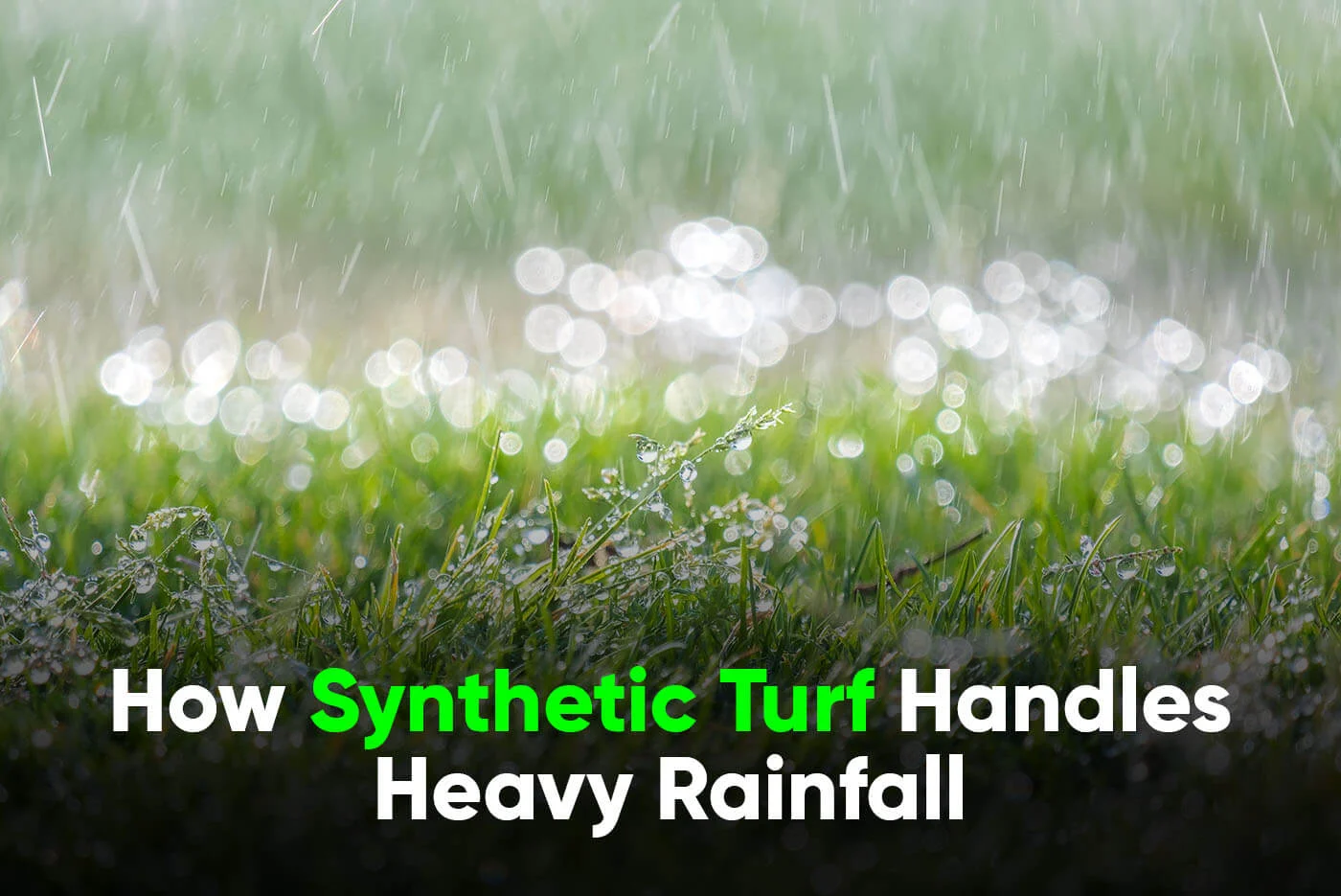 How Synthetic Turf Handles Heavy Rainfall - amz 3