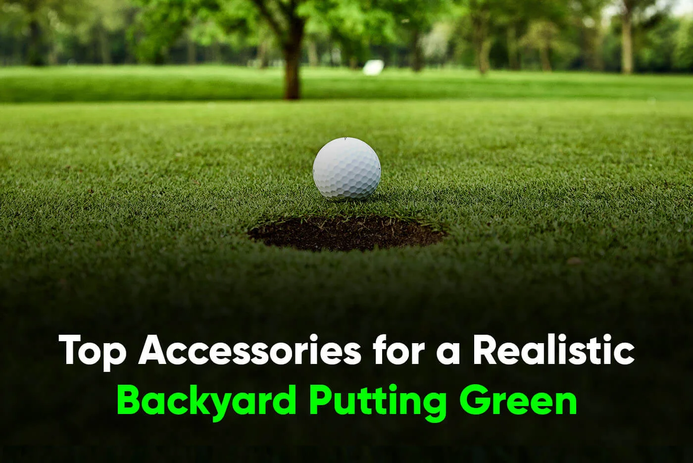 Top Accessories for a Realistic Backyard Putting Green - amz 1