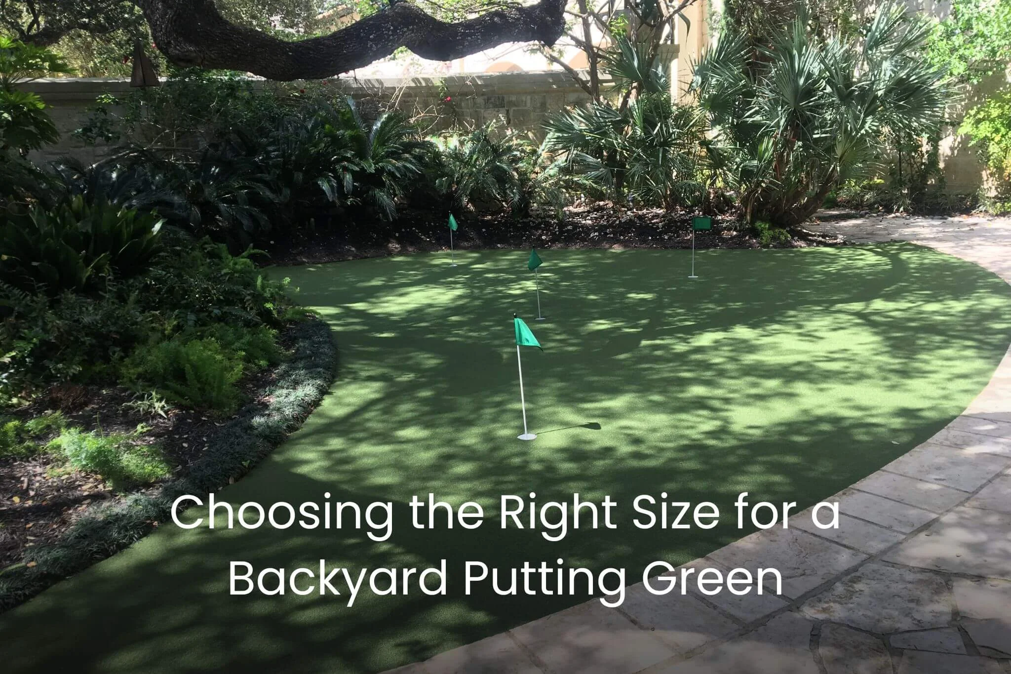 Choosing the Right Size for a Backyard Putting Green - amazing 3
