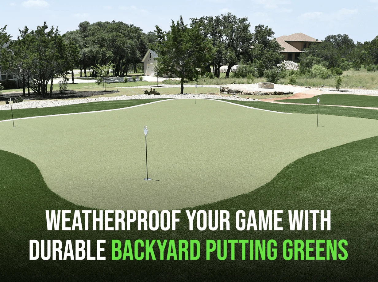 backyard putting greens