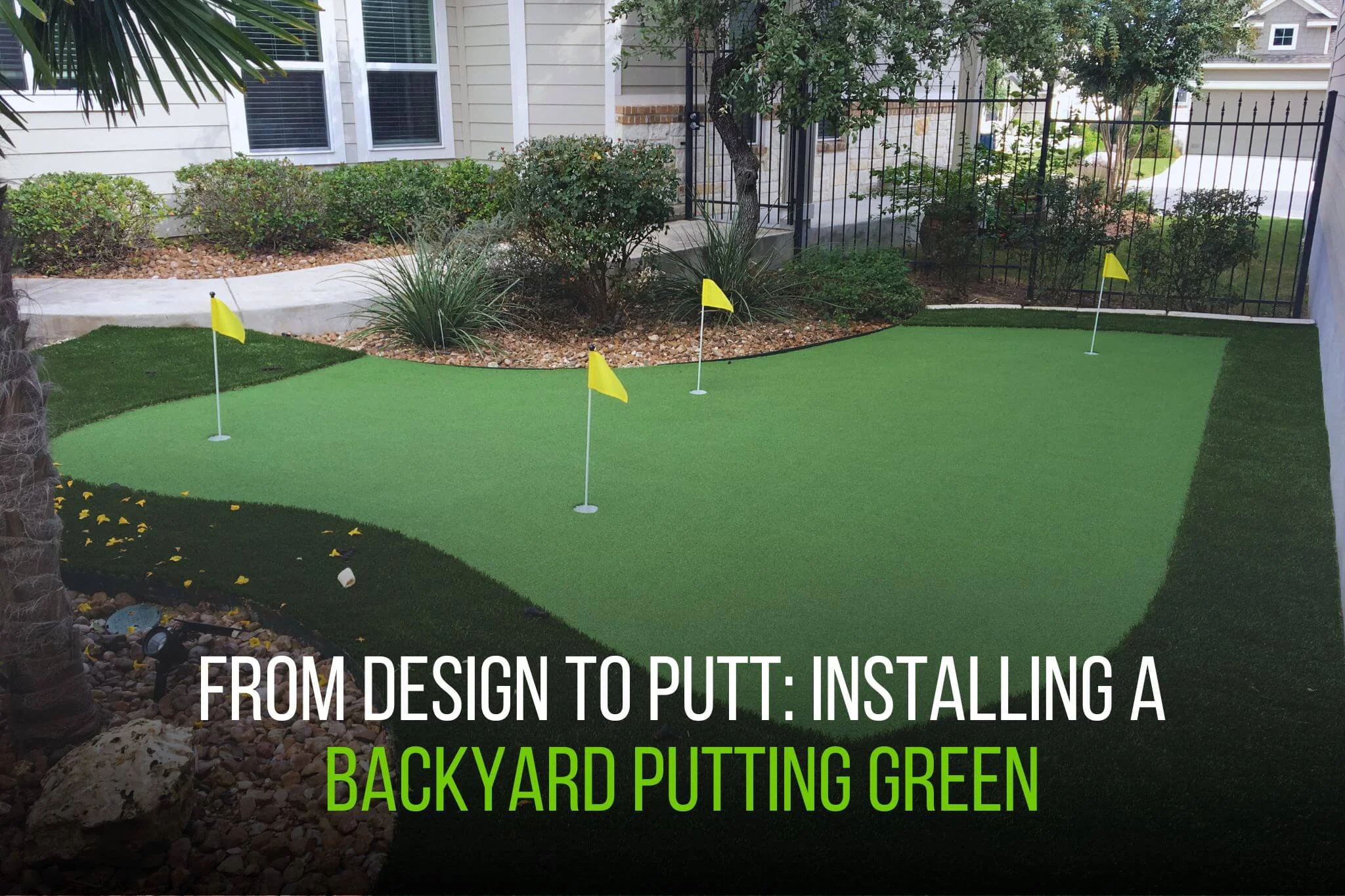 From Design to Putt Installing a Backyard Putting Green - amazing 3
