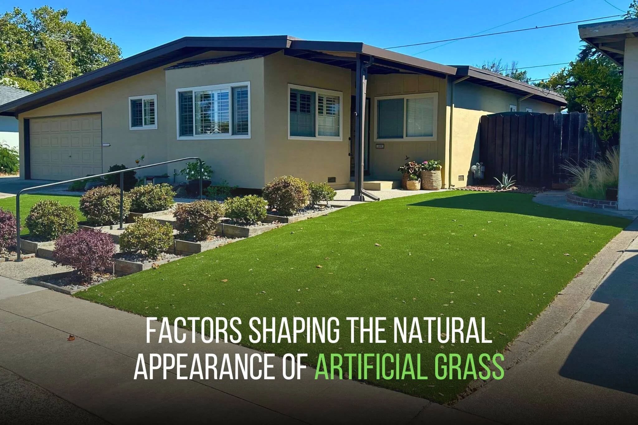 Factors Shaping the Natural Appearance of Artificial Grass