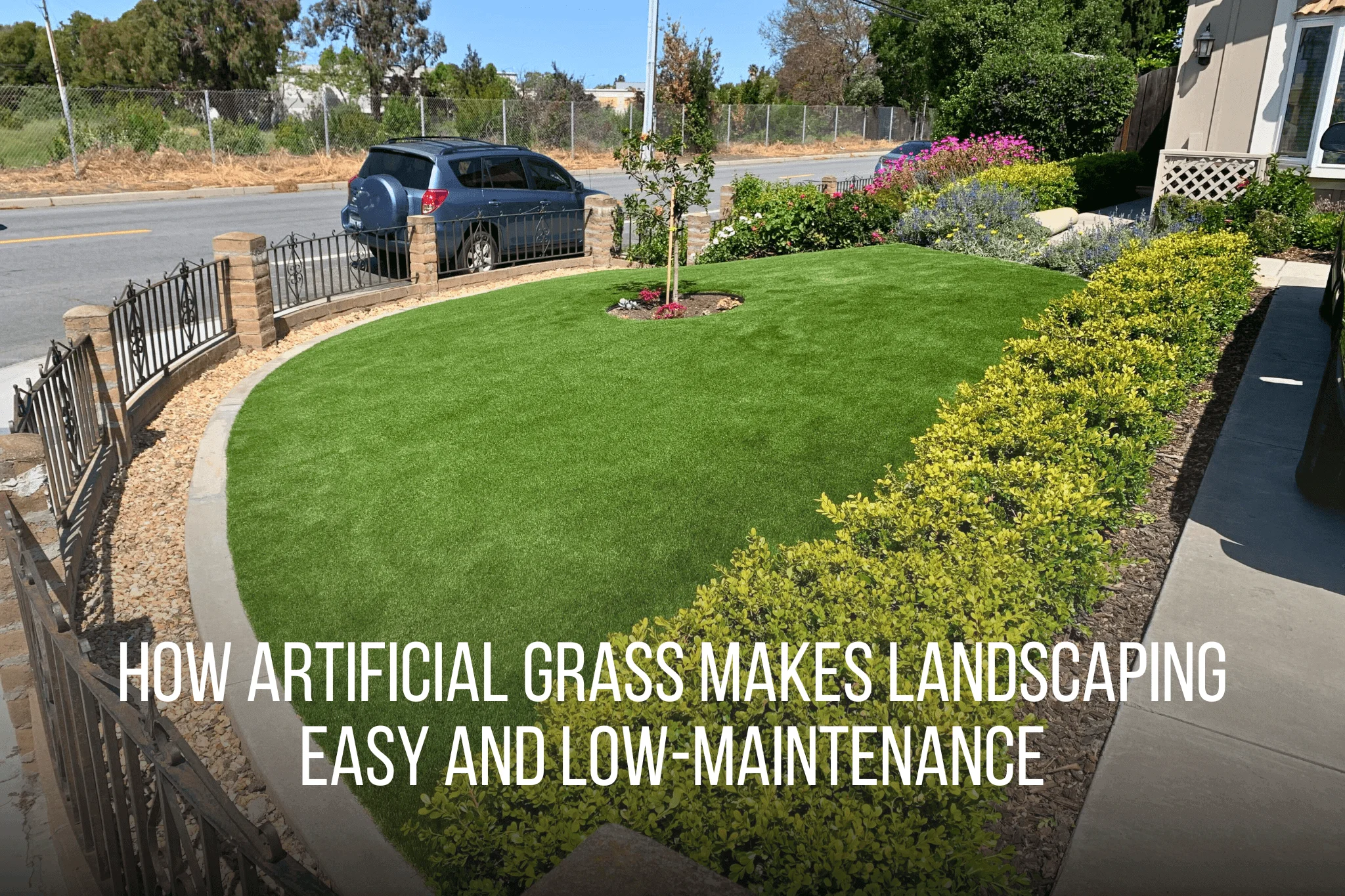How Artificial Grass Makes Landscaping Easy and Low-Maintenance