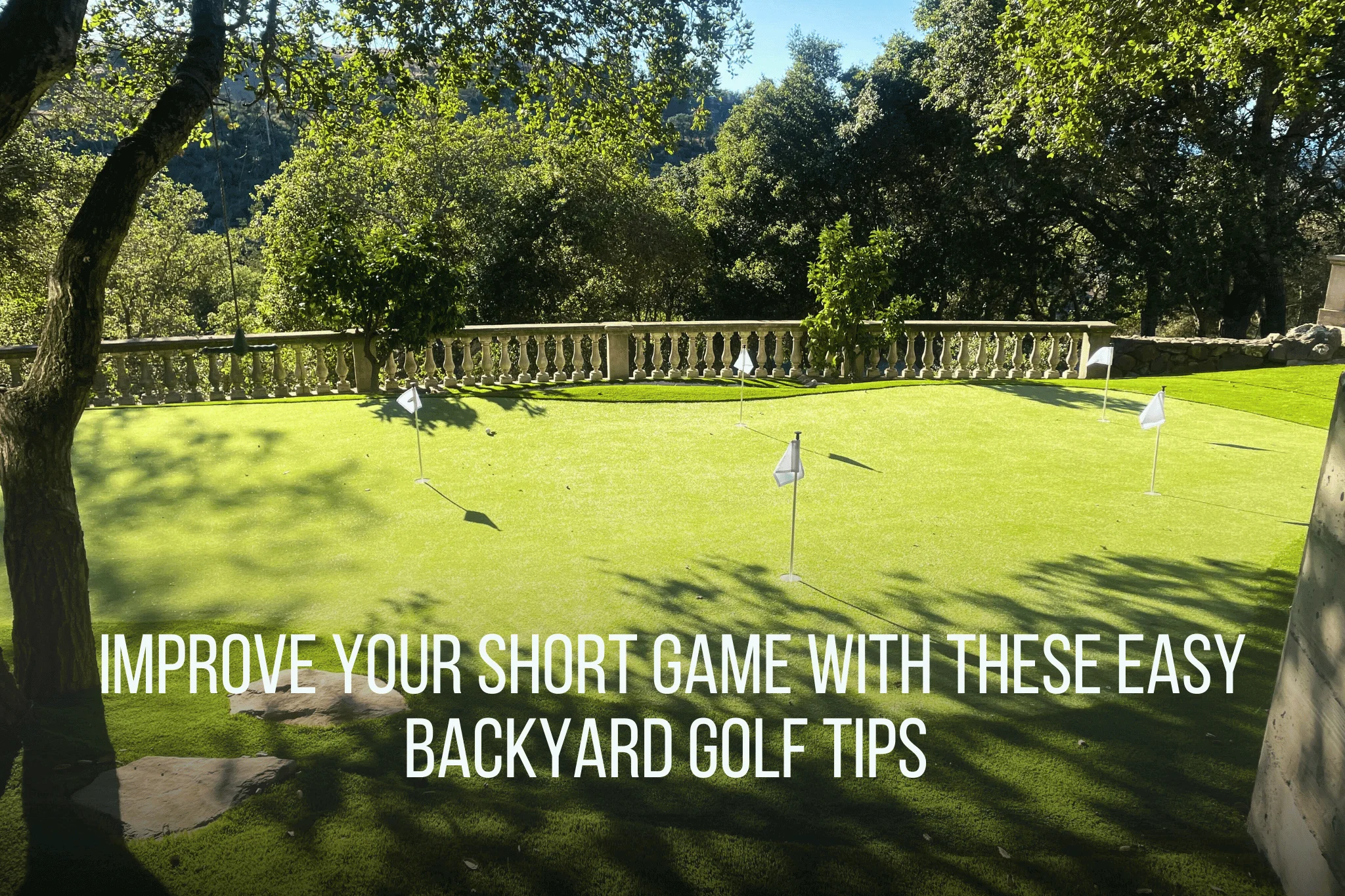 backyard golf tips